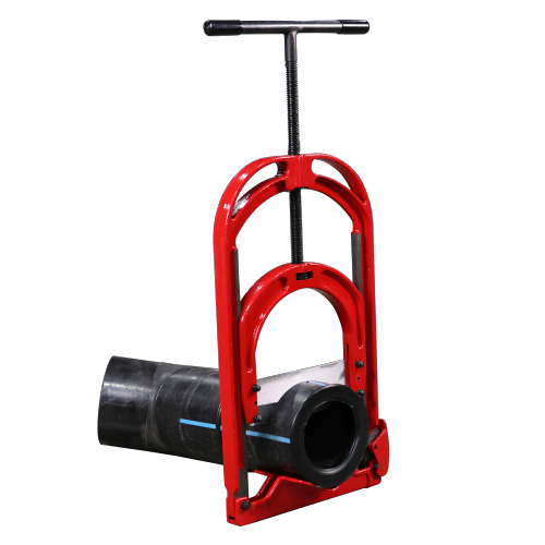 GPC Series HDPE Guillotine Pipe Cutter for PE Pipe in Trench or on Open Ground 50mm-355mm