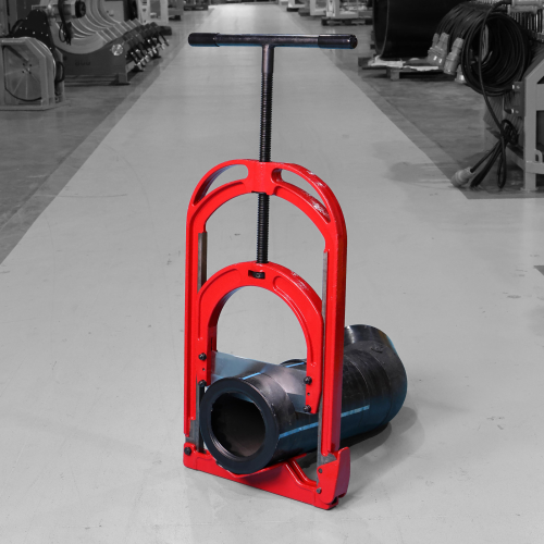 GPC Series HDPE Guillotine Pipe Cutter for PE Pipe in Trench or on Open Ground 50mm-355mm