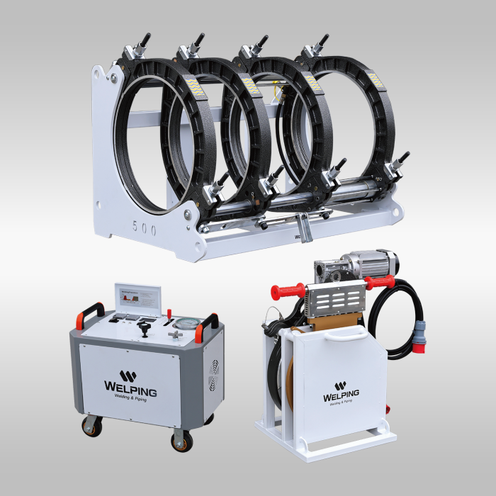 High-End Series Hydraulic HDPE Pipe Fusion Welding Machine Wp500A PRO