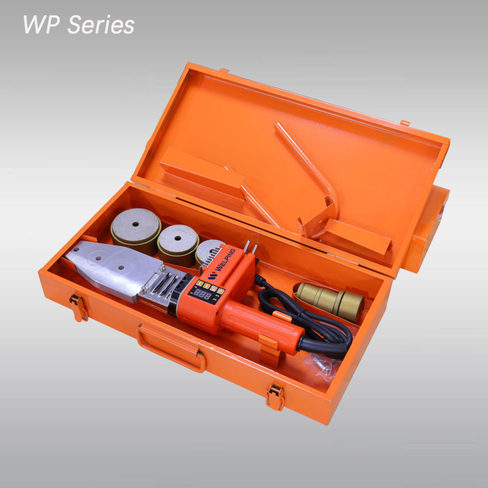 Digital Socket Fusion Welder Set for PPR or PE Pipes 20mm to 63mm