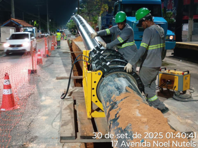 Customer Story | Nighttime HDPE Pipe Fusion Welding in Brazil