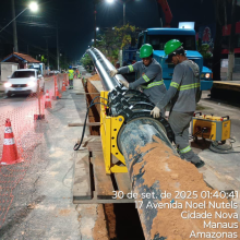 Customer Story | Nighttime HDPE Pipe Fusion Welding in Brazil