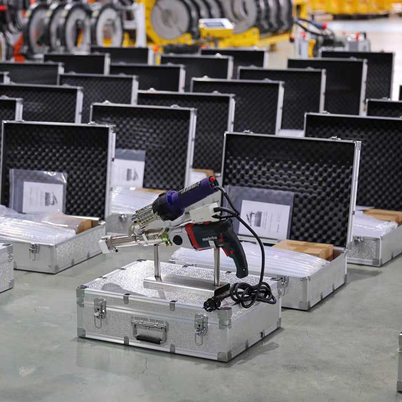 50 Units of WP40H Extrusion Welders Ready for Global Delivery