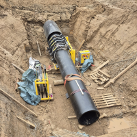 Customer Case | 900mm HDPE Pipe Fusion Welding Project in Germany
