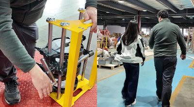 Customer Visit to Welping Factory for Butt Fusion Welding Machines