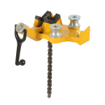 H401 Pipe Tri Stand – Chain Vise for 1/8"-6" Pipes, Threading & Cutting Tool