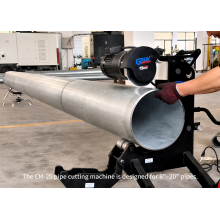 CM-20 Pipe Cutting Machine Factory Test: Cold Cutting for 8