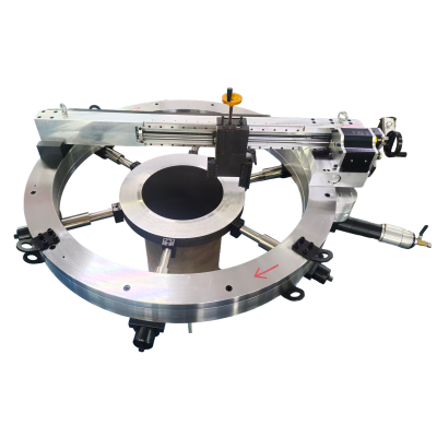 Manufacture Price Penumatic Flange Facing Machine External Card Flange Processing Machine(WPDF)