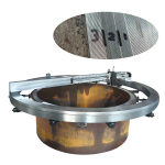 Manufacture Price Penumatic Flange Facing Machine External Card Flange Processing Machine(WPDF)