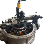 Automatic Feed ID Mounted Electric Flange Facing Machine Flange Facer, Supporting OEM/ODM(WPS)