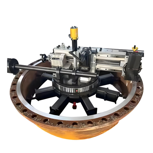 Automatic Feed ID Mounted Electric Flange Facing Machine Flange Facer, Supporting OEM/ODM(WPS)