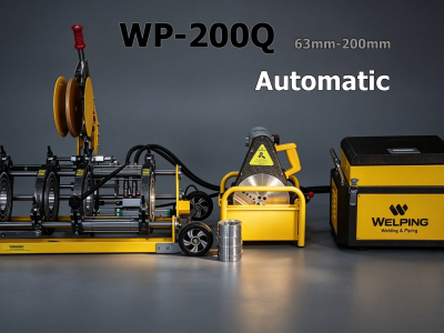 WP200Q | Automatic Butt Fusion Welding Machine with Data Logger 200mm