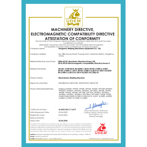CE for Electrofusion Welding Machine