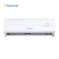 Solar Mini Split Air Conditioner Heat Pump by Solarker-Hybrid ACDC Grid & Off Grid Cool Heat R410A