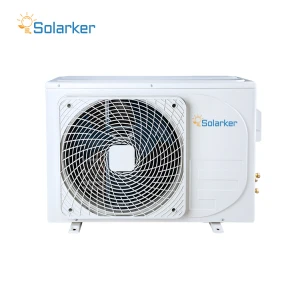 Hybrid ACDC Solar Powered Air Conditioner 12000BTU 1Ton R32/R410A Cool & Heat