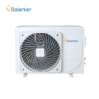 Solar Mini Split Air Conditioner Heat Pump by Solarker-Hybrid ACDC Grid & Off Grid Cool Heat R410A