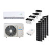 48V Battery Off Grid Solar Air Conditioner 9000BTU 12000BTU 18000BTU Telecom using