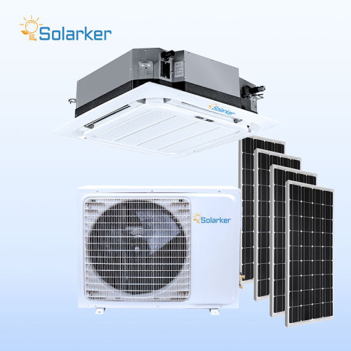 Climatiseur solaire de type cassette 24000BTU 2Ton R32