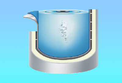 air source heat pump Enamel tank 