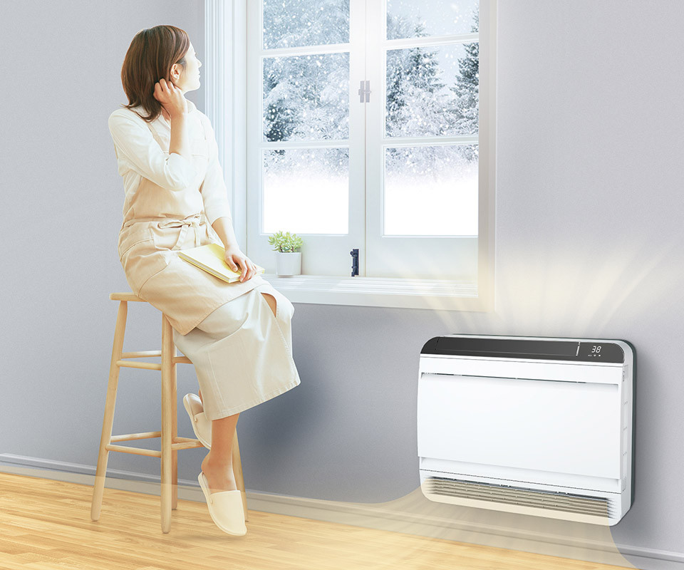 Air Source Floor Console Heat Pump