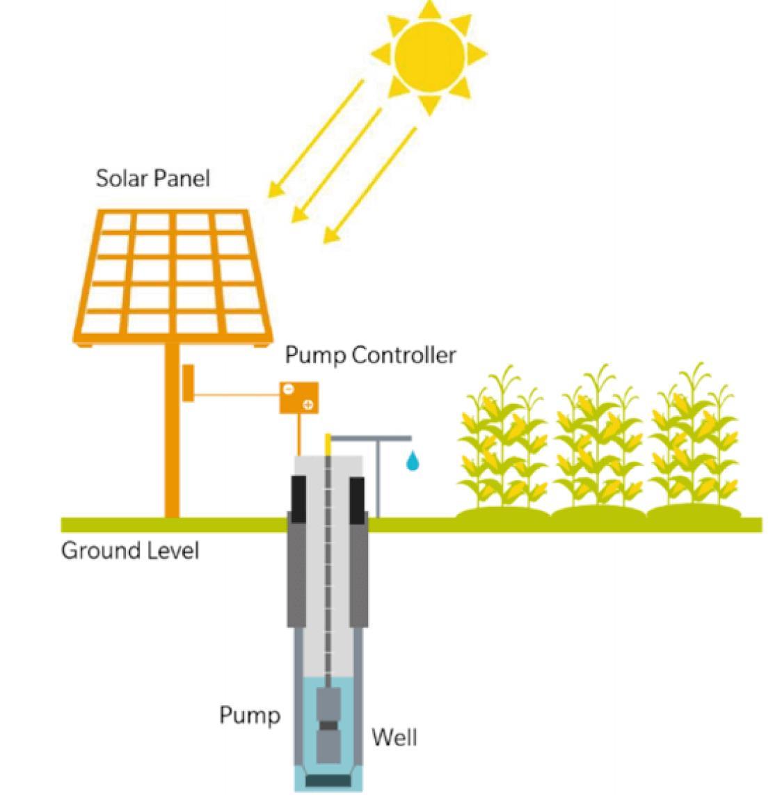 DC solar pump factory