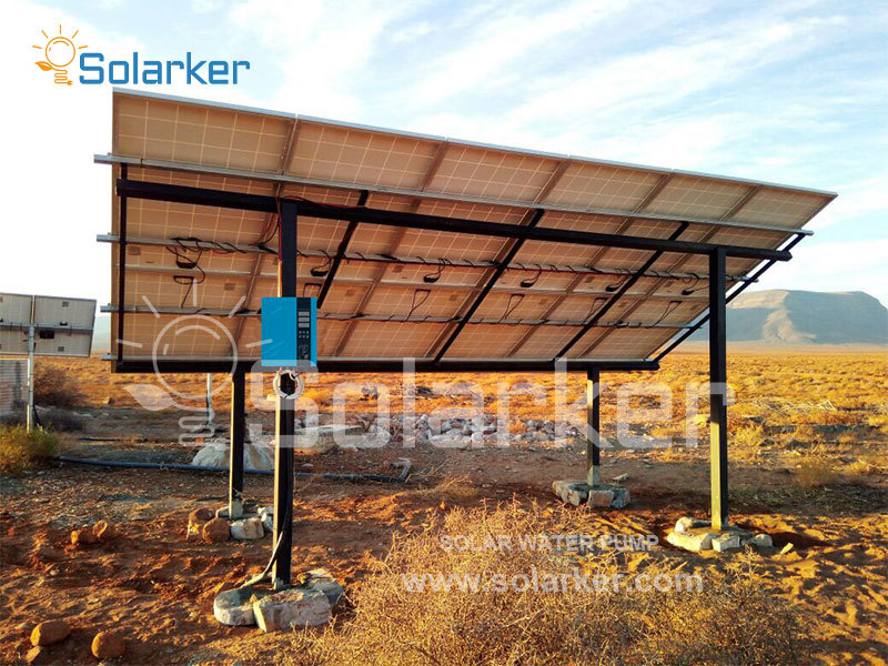 solar water pump installation