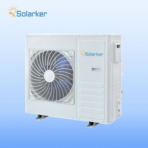 -25℃ EVI Hybrid Solar Air Conditioner Air Source Heat Pump 24000Btu 7KW R32