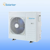 -25℃ EVI Hybrid Solar Air Conditioner Air Source Heat Pump 24000Btu 7KW R32