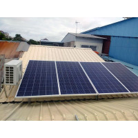 Hybrid ACDC solar air conditioner installation | Solar Air Conditioner ...