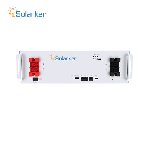 Batterie de stockage solaire de type monté en rack Solarker 48V