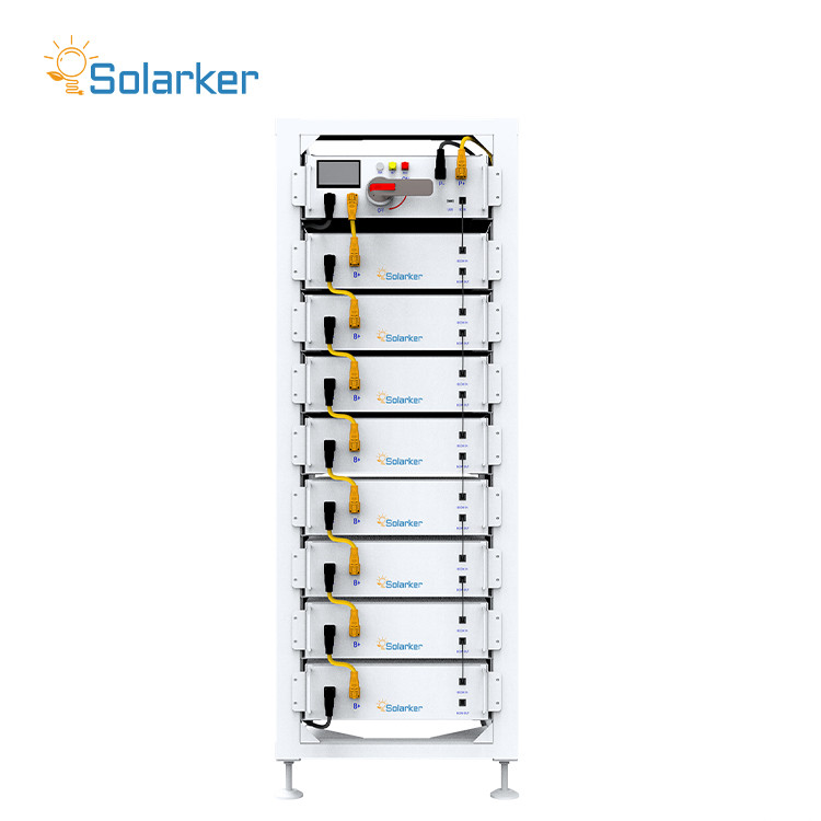 Sistema de almacenamiento de energía de alto voltaje Solarker para capacidad de rack completa estándar de EE. UU. 40.96Kwh