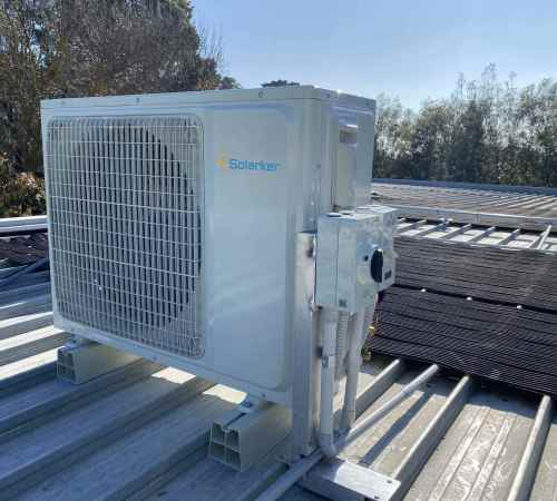 Ventaja del aire acondicionado solar mini split frío y calor de Solarker