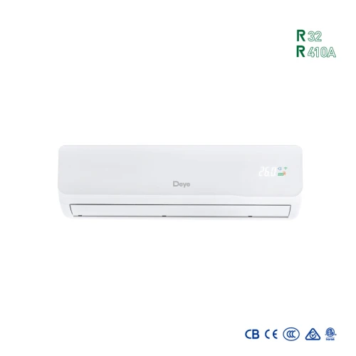 Cooling & Heating Wall mounted Solar AC Hybrid ACDC 12000BTU R32 100% Off Grid Mini Split Solar Air Conditioner