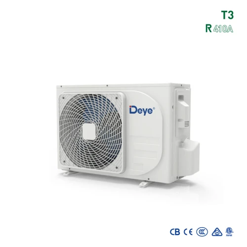 T3 R410a Middle East Hybrid ACDC Solar Powered Solar Air Conditioner 9000BTU Cooling & Heating Wall Mounted AC