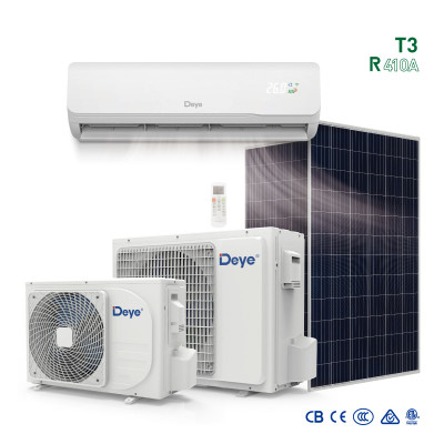 18000BTU Solar Air Conditioner Islamic Finance Eligible Green AC Solar Hybrid AC 58℃ T3 Rated 100% off-Grid Cooling for Middle East