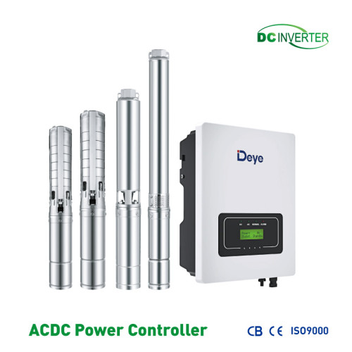 Hybrid ACDC Solar Submersible Water Pump Works On Solar & Grid Power