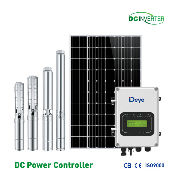 Pure DC Solar Submersible Water Pump 100% Solar Powered for Farms and Irrigation No Grid Needed