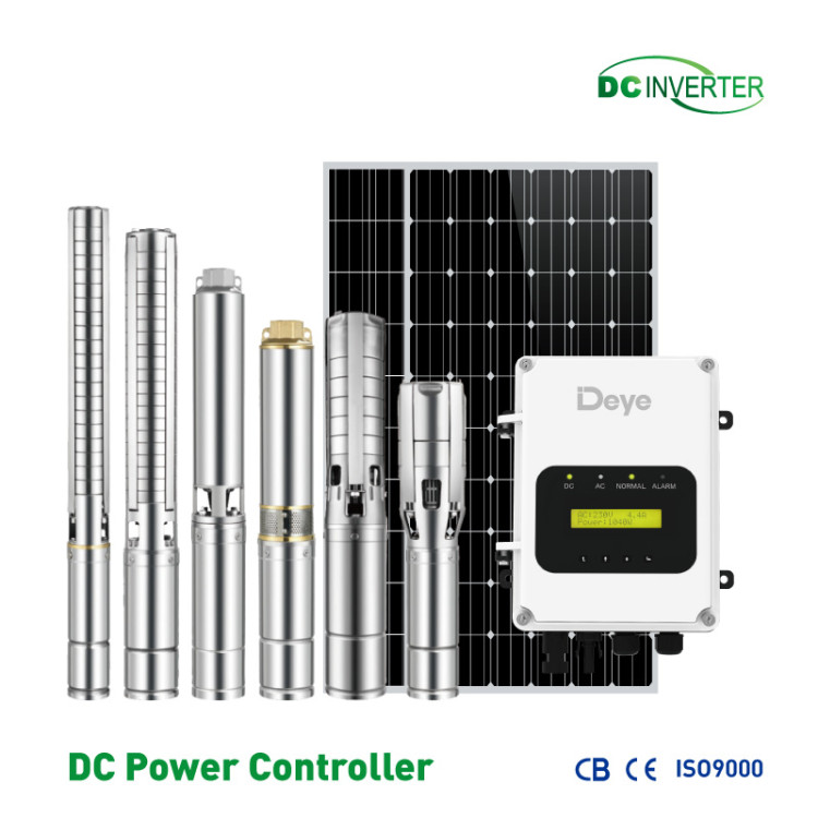 Off Grid DC Solar Water Pump Reliable & Efficient 100% Portable Solar Powered DC Water Pump