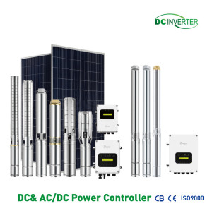 Off Grid DC Solar Water Pump Reliable & Efficient 100% Portable Auto Start Solar DC Water Pump for Home Use,  Small Garden