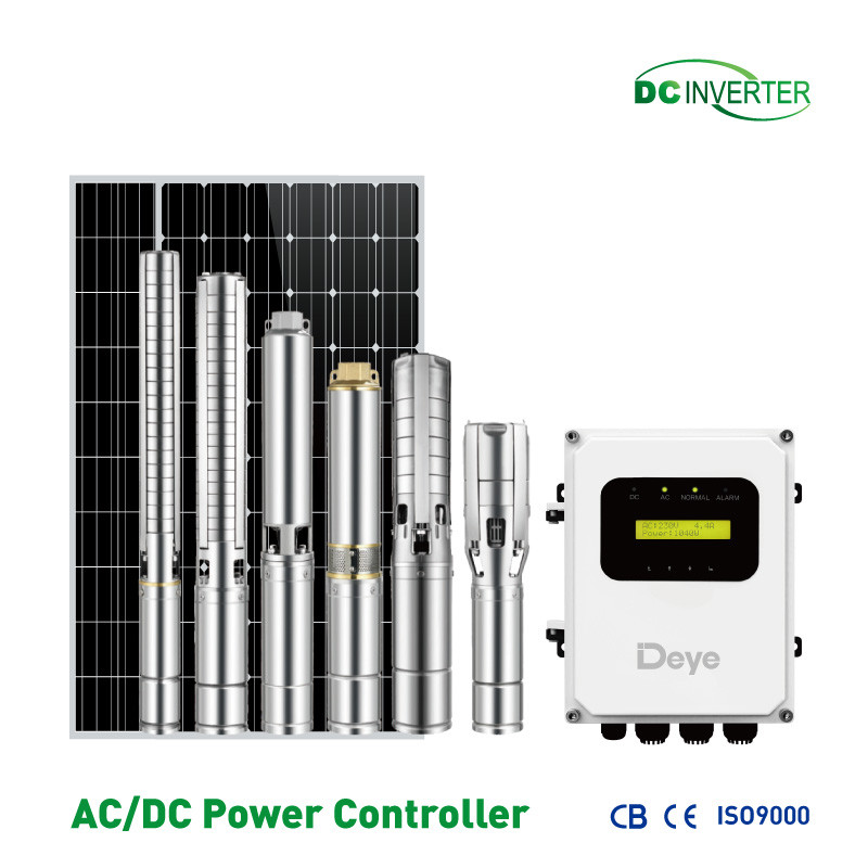 Hybrid AC/DC Solar Water Pump with Automatic Switch, for Industrial ...