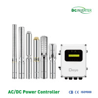 Hybrid AC/DC Solar Water Pump with Automatic Switch, for Industrial Irrigation and Farming