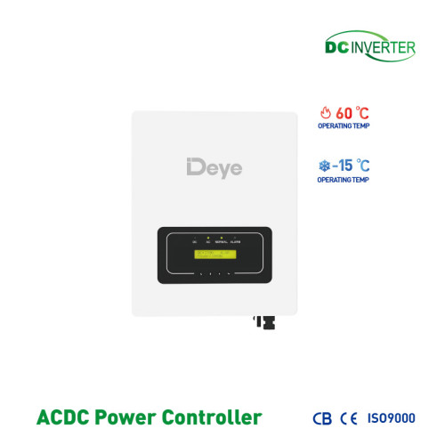 Deye ACDC Hybrid Solar Pool Pump 24/7 Operation with Grid Backup Day & Night Solar Pool Pump with AC Connection