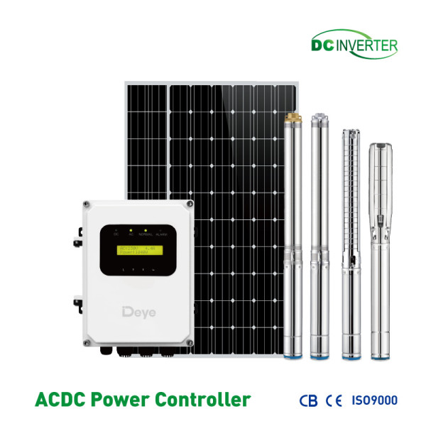 Deye Dual Power AC/DC Hybrid Solar Submersible Pump | Dual Power Deep Well Pump