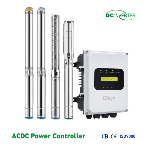 Deye Dual Power AC/DC Hybrid Solar Submersible Pump | Dual Power Deep Well Pump