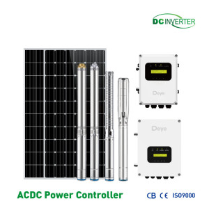 Deye Dual Power AC/DC Hybrid Solar Submersible Pump | Dual Power Deep Well Pump
