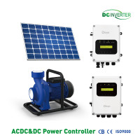 Deye AC/DC Hybrid Solar Surface Pump – Dual Power, Solar Priority, 24/7 Water Supply