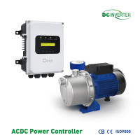 AC/DC Solar Jet Water Pump Self-Priming Auto Grid Backup, for Home Pressure System