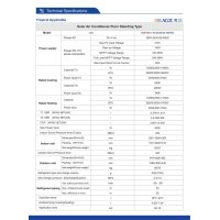 Solar Air Conditioner Floor Standing Type (Hybrid AC/DC)