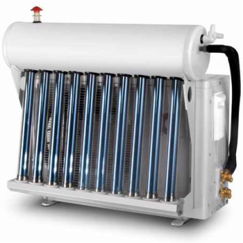 Fake solar thermal air conditioner