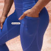 China Manufacturers Custom High Waist Stretch Butt Lift Yoga Pants With Pockets